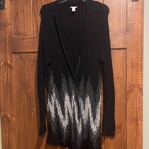 Chicos ombré cardigan  Sweater Sz 2
